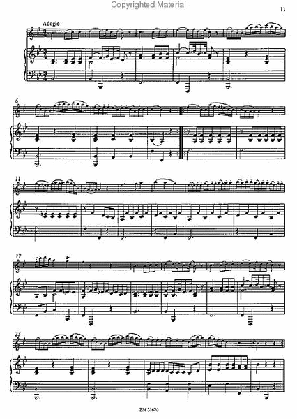 Sonatas (2) for Obbligato Keyboard and Flute, Book 1