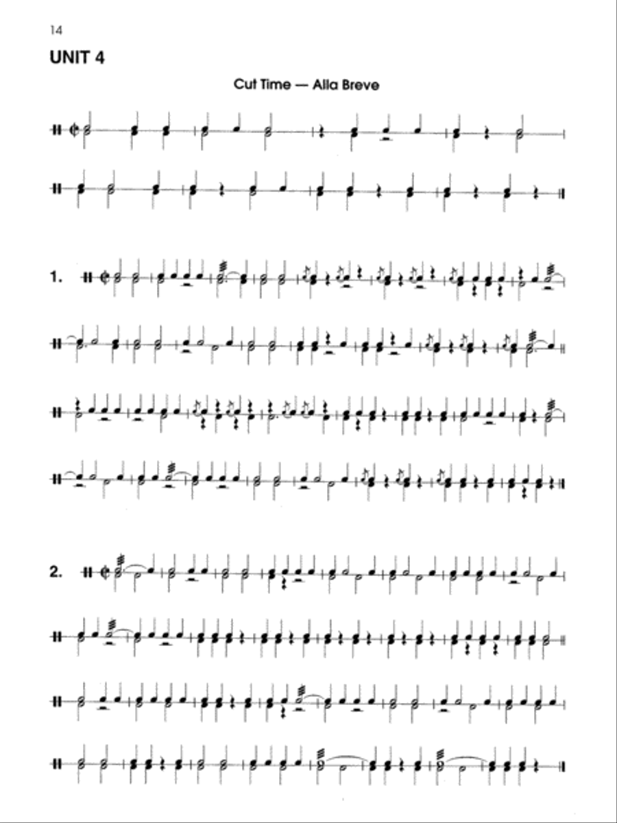 Rhythms & Rests Concert Band Methods scores gallery preview page 7