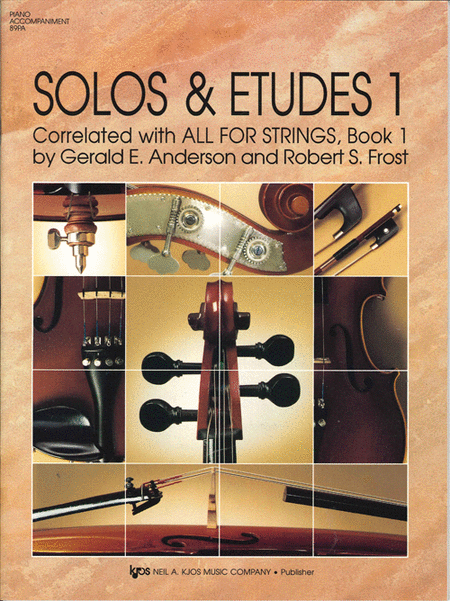 Solos And Etudes, Book 1 - Piano Accompaniment