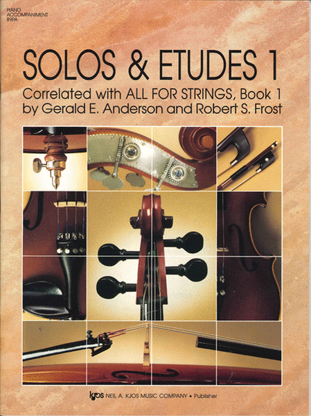 Solos And Etudes, Book1 - Pa Acc