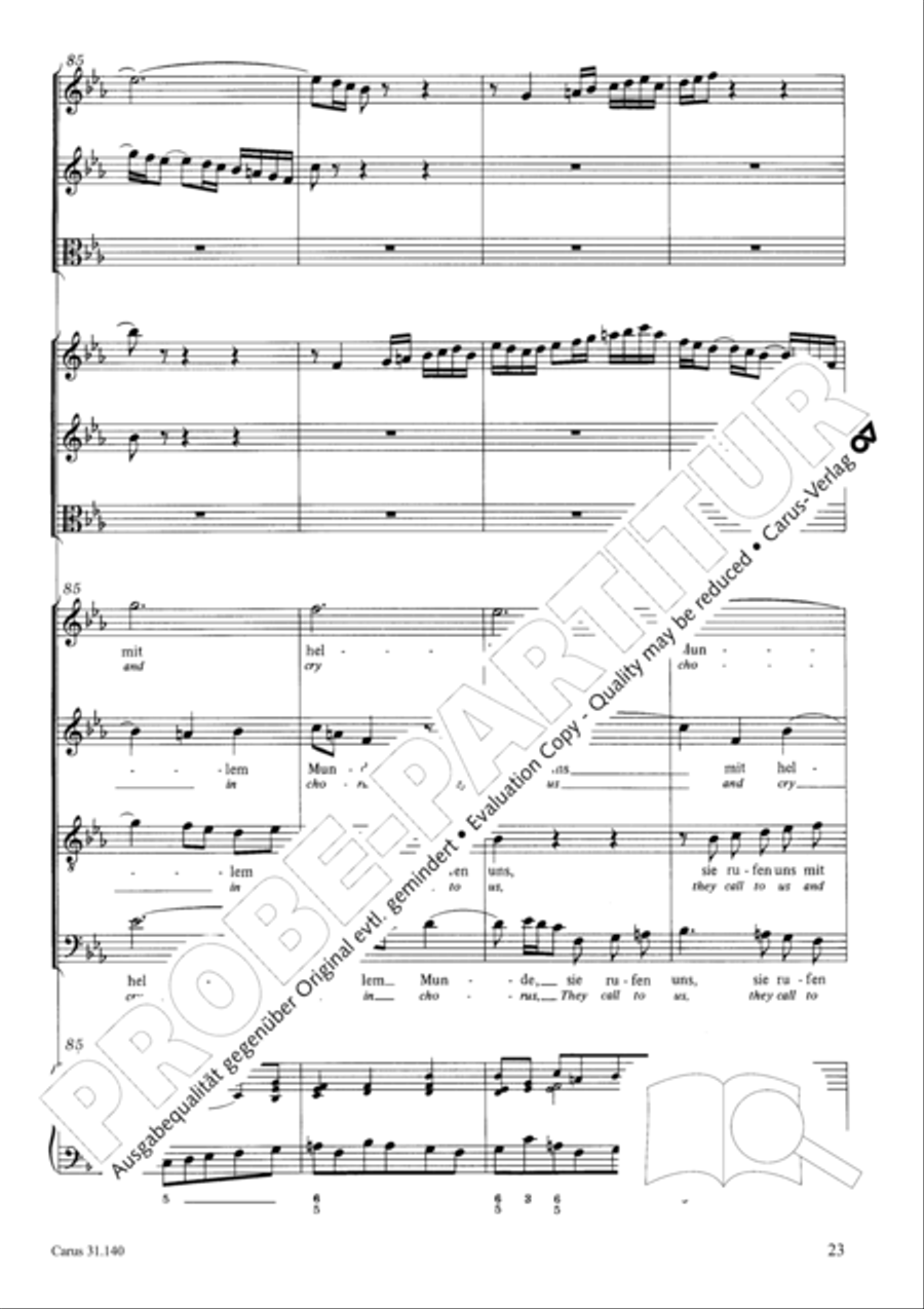 Wake, o wake and hear the voices STB scores gallery preview page 24