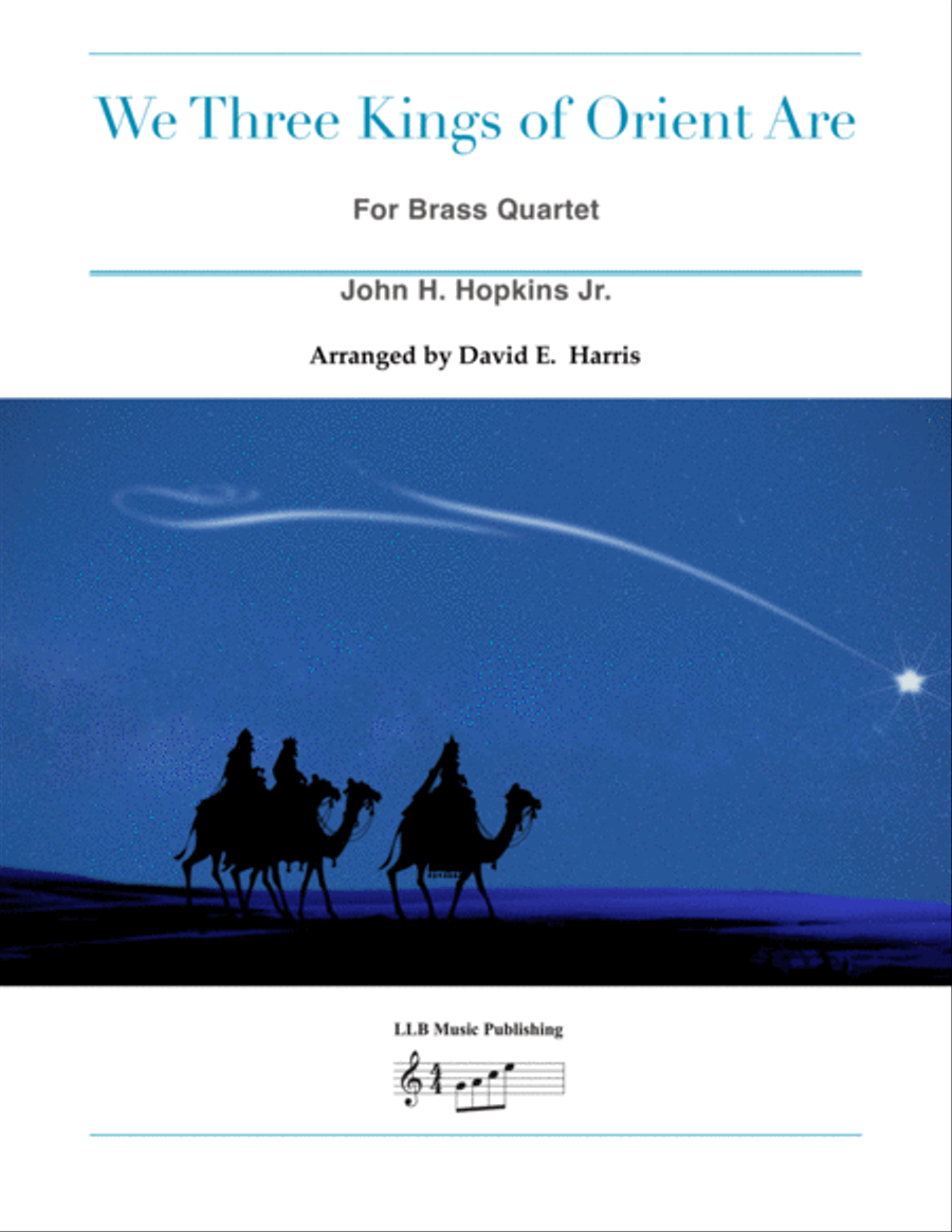 We Three Kings of Orient Are-Brass Quartet Brass Quartet scores gallery preview page 1