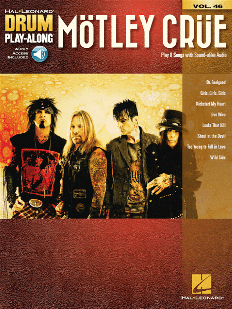 Motley Crue (Drum Play-Along Volume 46)