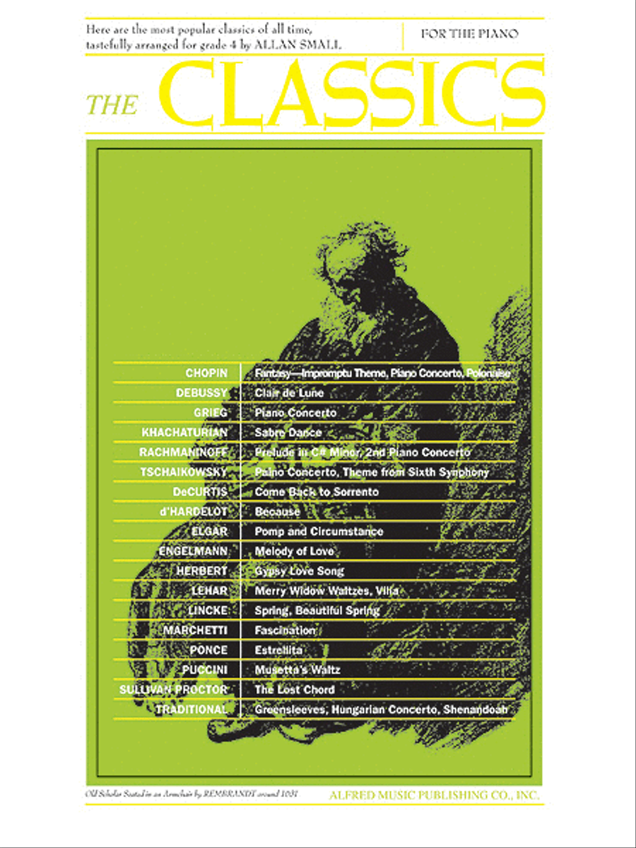 The Classics The Classics Piano Solo scores gallery preview page 1