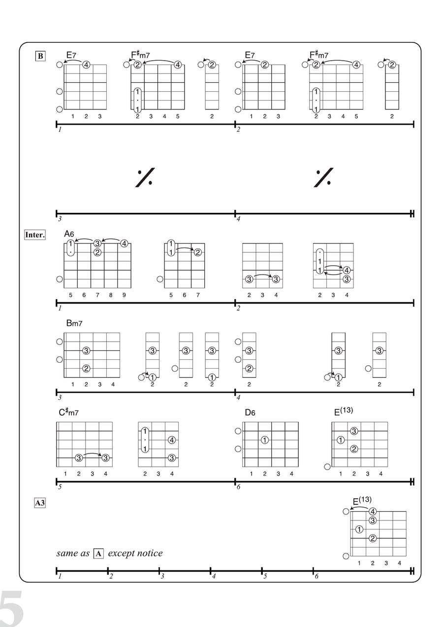 Hold On Acoustic Guitar scores gallery preview page 5