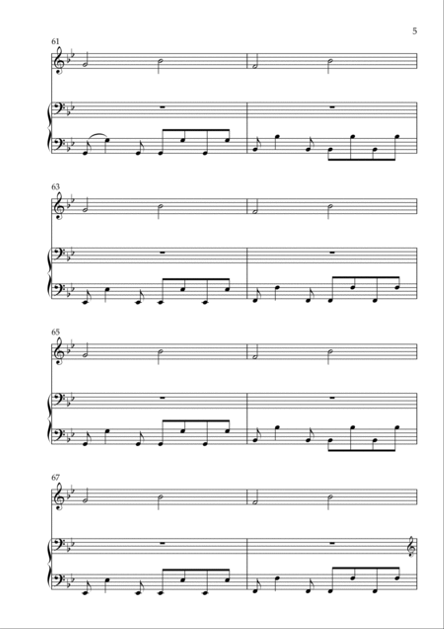 Kids Kids Easy Piano scores gallery preview page 5