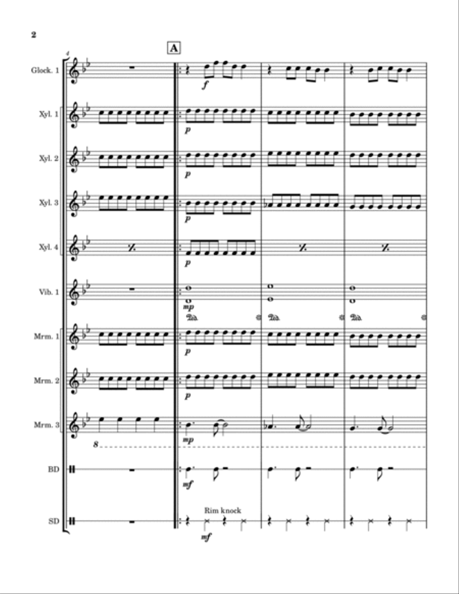 Firework Firework Glockenspiel scores gallery preview page 2