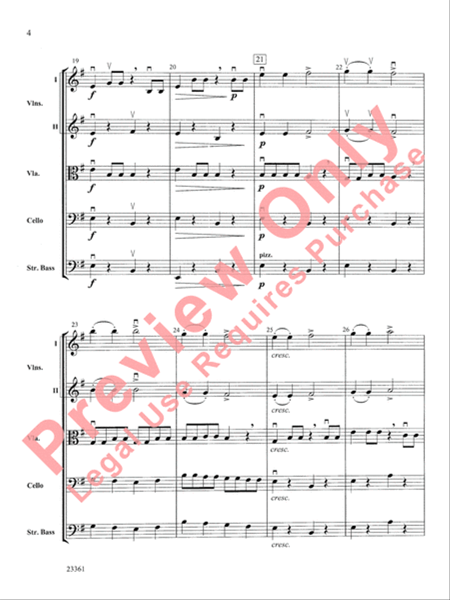 Spin, Dreidel, Spin String Orchestra scores gallery preview page 5