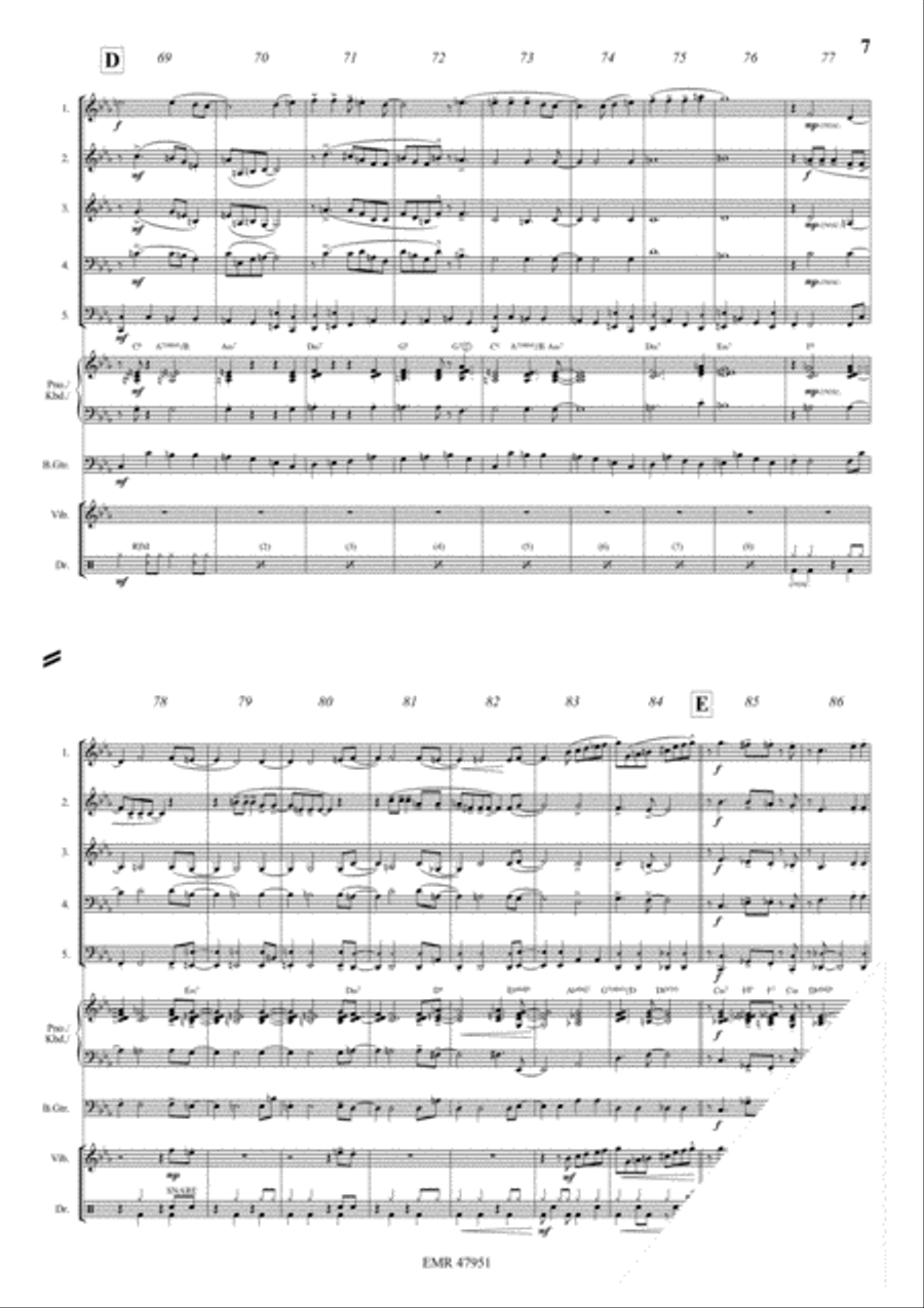 Le Monstre Bazar Woodwind Quintet scores gallery preview page 7