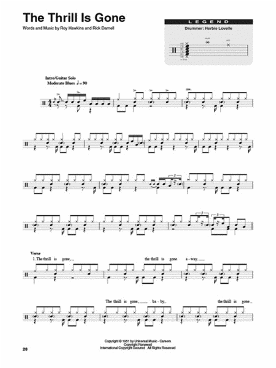 Blues Percussion scores gallery preview page 4