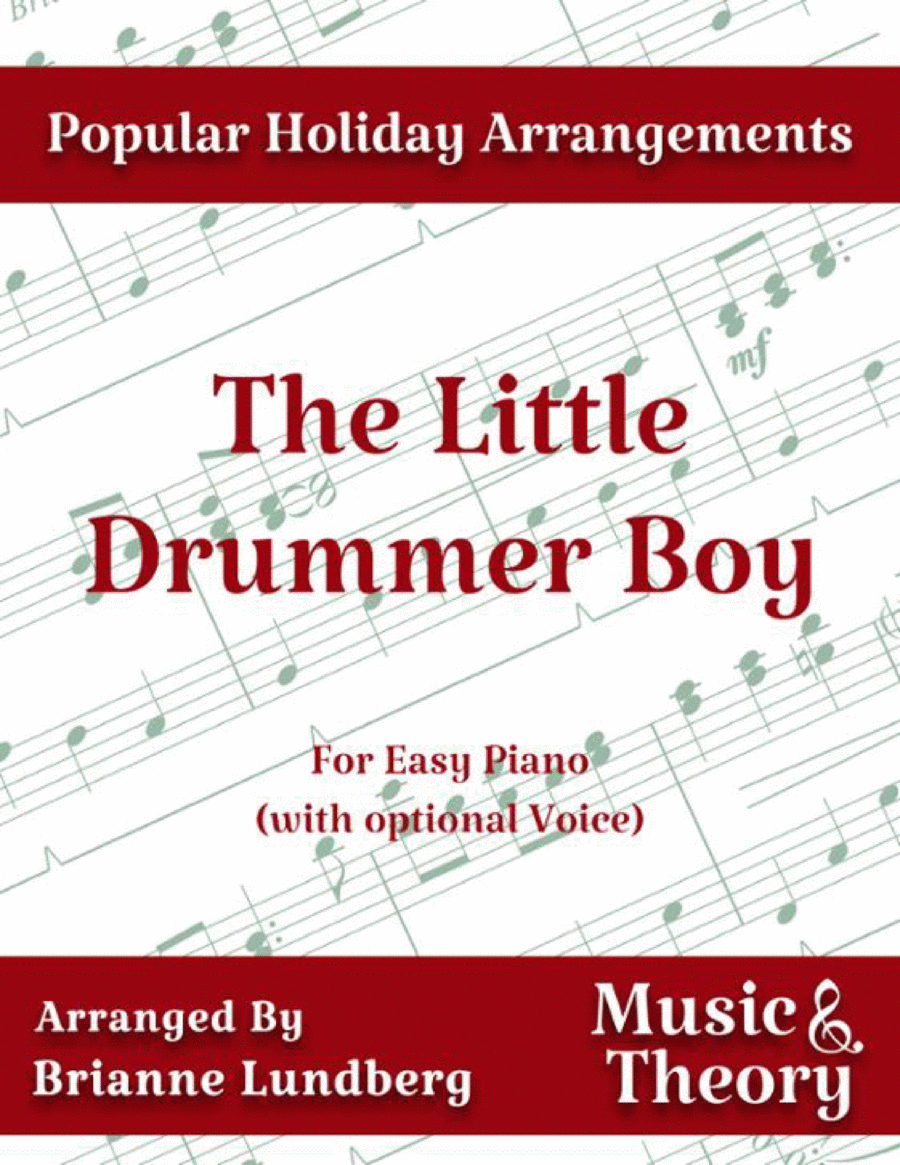 The Little Drummer Boy Voice scores gallery preview page 1