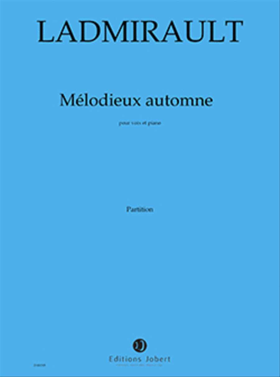 Melodieux Automne Voice Solo scores gallery preview page 1
