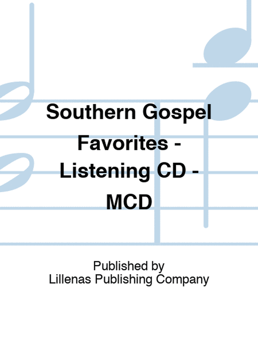 Southern Gospel Favorites - Listening CD - MCD