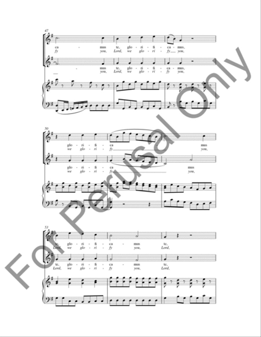 Gloria Gloria TB scores gallery preview page 7