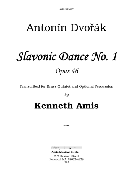Slavonic Dance No.1, Op.46 image number null