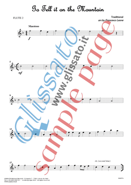 10 Easy Christmas Tunes - Flute Quartet (set of parts) image number null