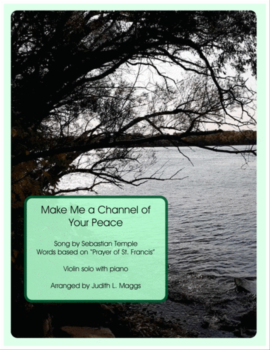 Make Me A Channel Of Your Peace (prayer Of St. Francis) Violin Solo scores gallery preview page 1