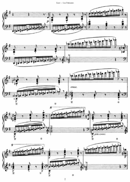 Franz Liszt - Les Patineurs Illustration Nr. 2 du Prophète (by Meyerbeer)
