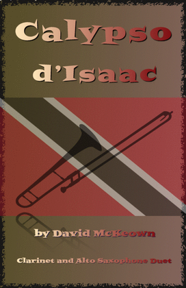 Book cover for Calypso d'Isaac, for Clarinet and Alto Saxophone Duet