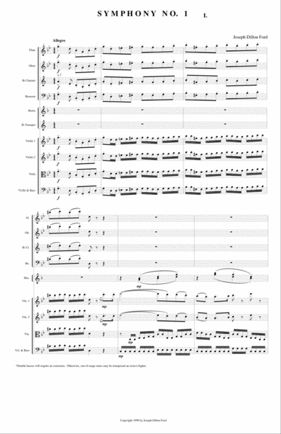 Symphony No 1 G Minor (