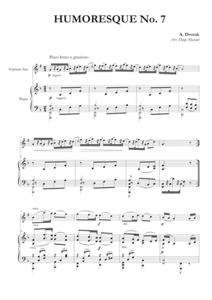 Humoresque No. 7 for Soprano Saxophone and Piano