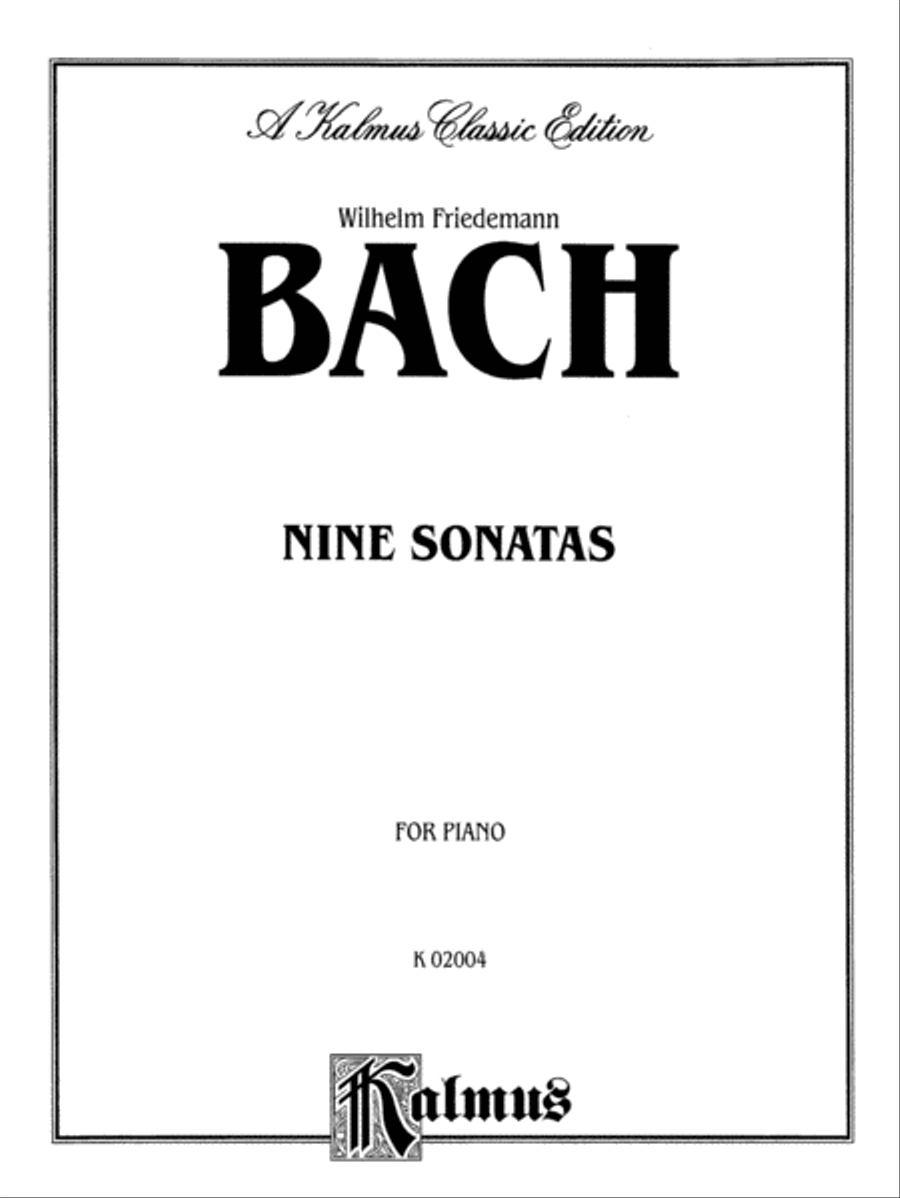 Nine Sonatas Nine Sonatas Piano Solo scores gallery preview page 2