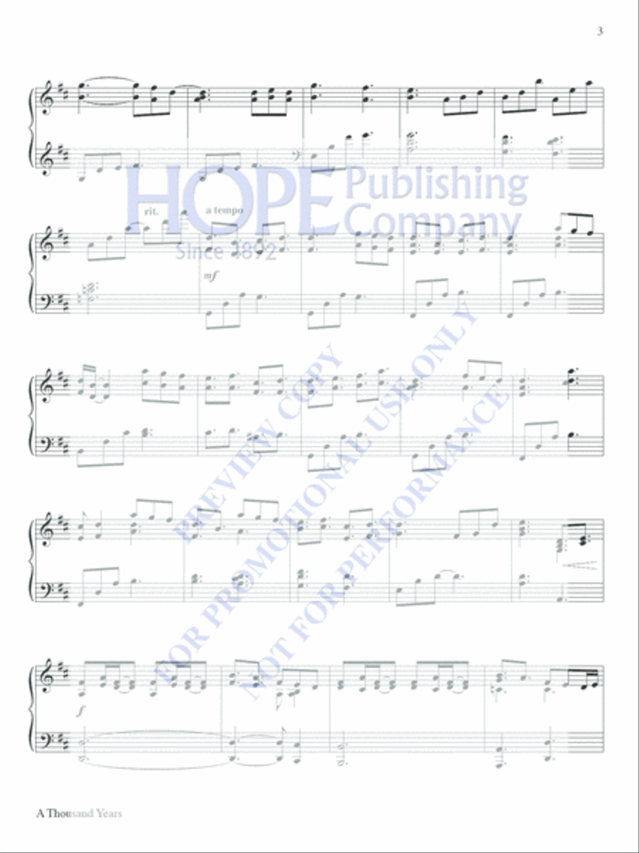 The Wedding Pianist The Wedding Pianist Piano Solo scores gallery preview page 9