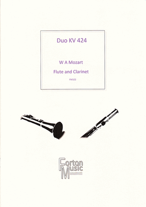 Book cover for Duo KV424