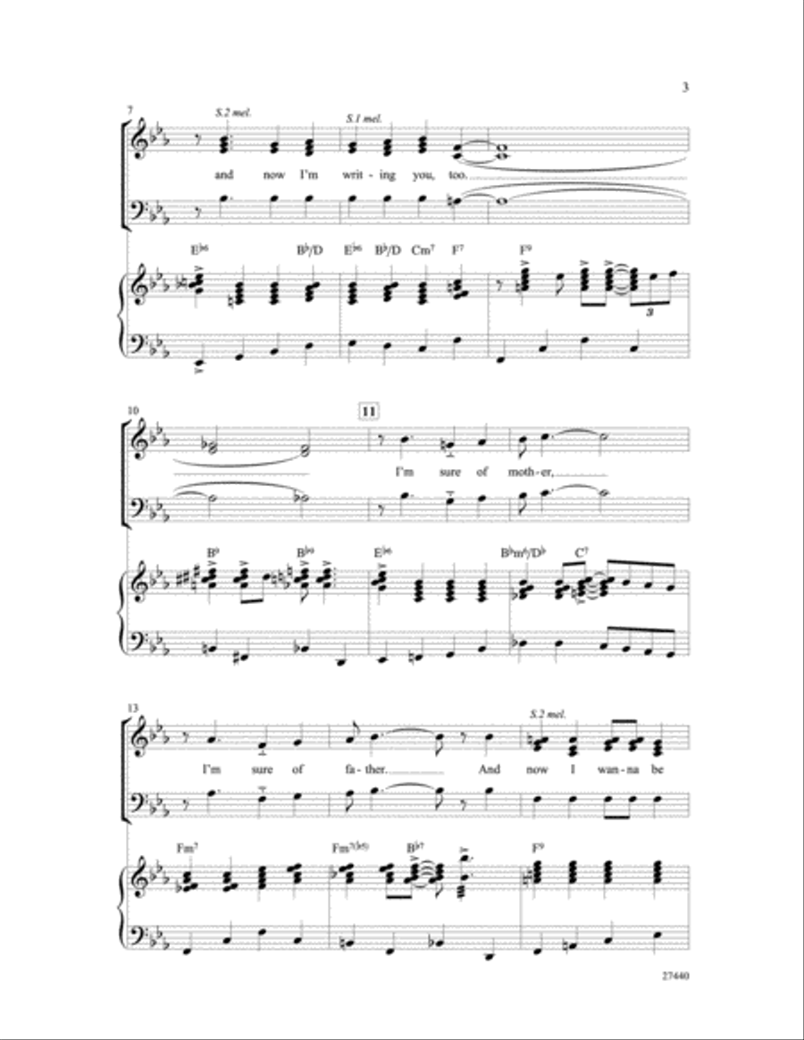 Don't Sit Under the Apple Tree 3-Part scores gallery preview page 3