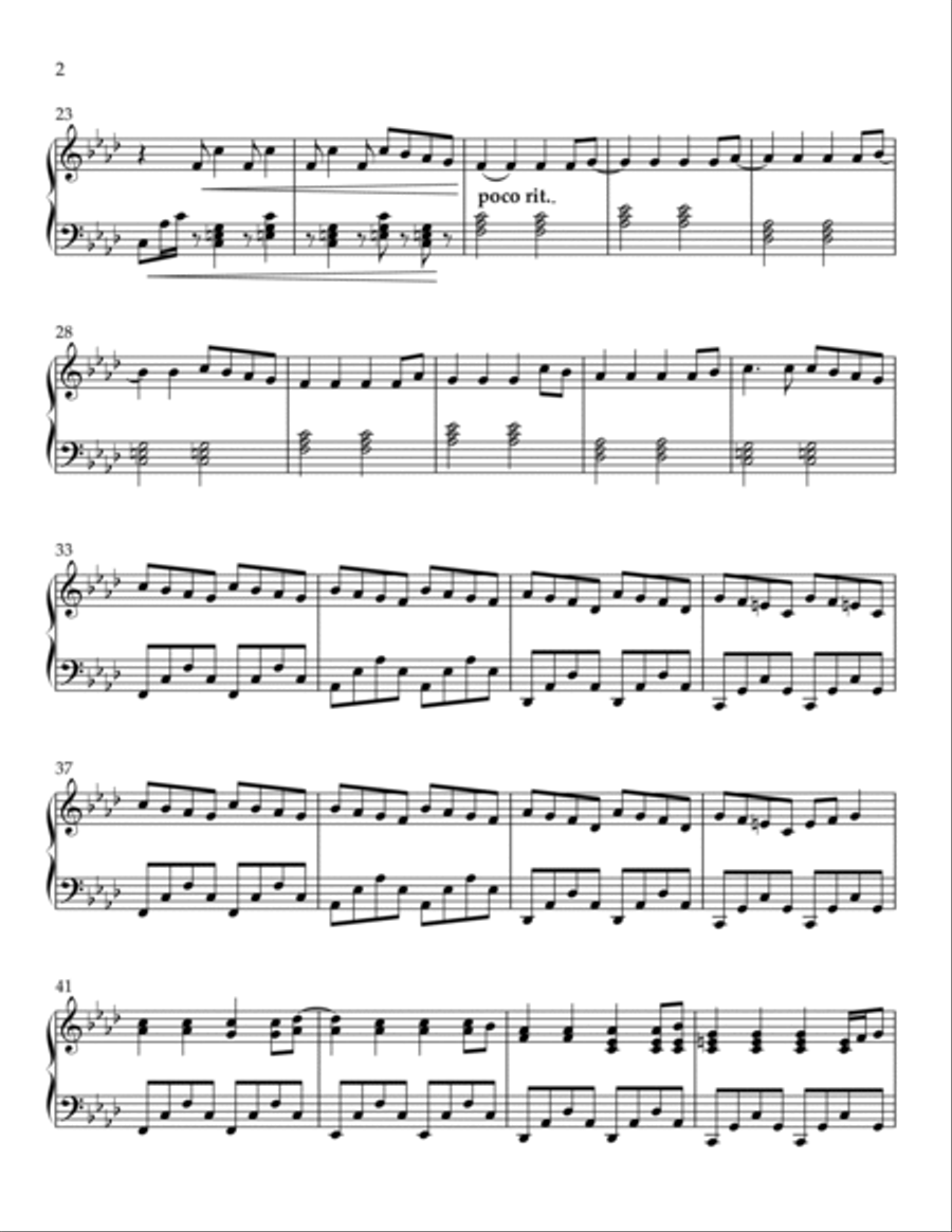 Erasure Erasure Piano Solo scores gallery preview page 2