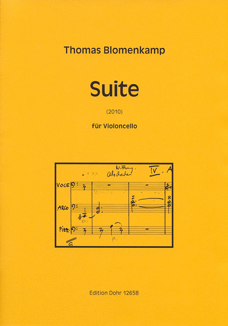 Suite für Violoncello (2010)