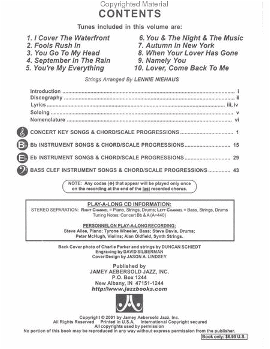 Volume 97 - Standards With Strings Voice scores gallery preview page 2