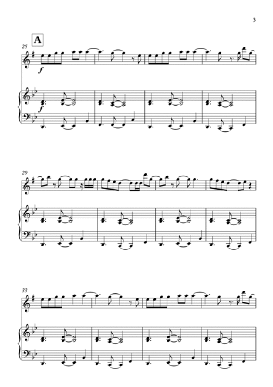 Hello Alto Saxophone scores gallery preview page 3