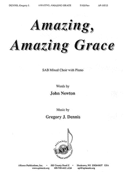 Amazing, Amazing Grace