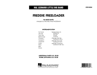 Book cover for Freddie Freeloader - Full Score