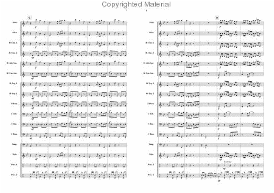 Jamaica Concert Band scores gallery preview page 4