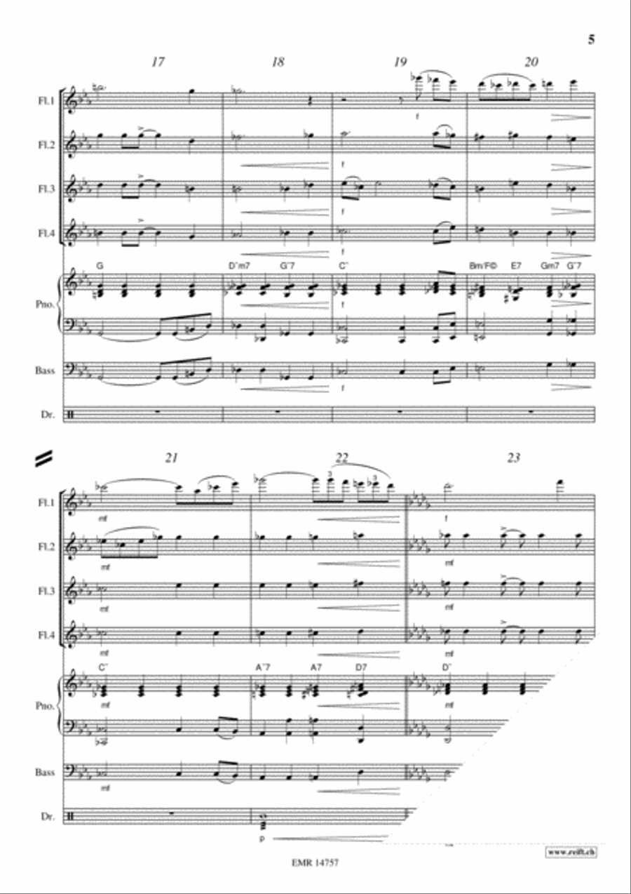 Bess, You Is My Woman Now Flute scores gallery preview page 5