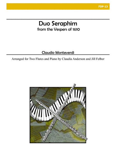 Duo Seraphim for Two Flutes and Piano