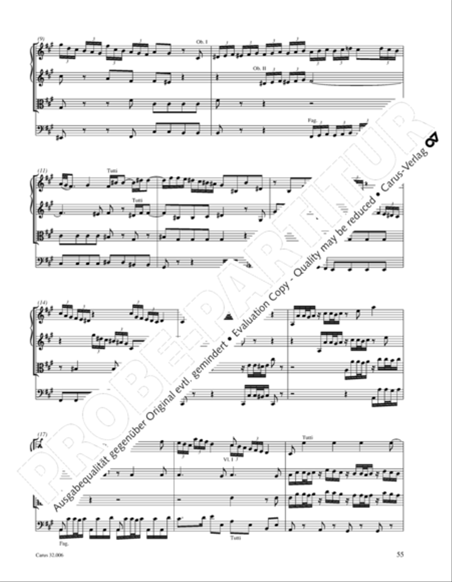 Gesamtausgabe Band 6 (Orchestermusik III: Sinfonien) Orchestra scores gallery preview page 72
