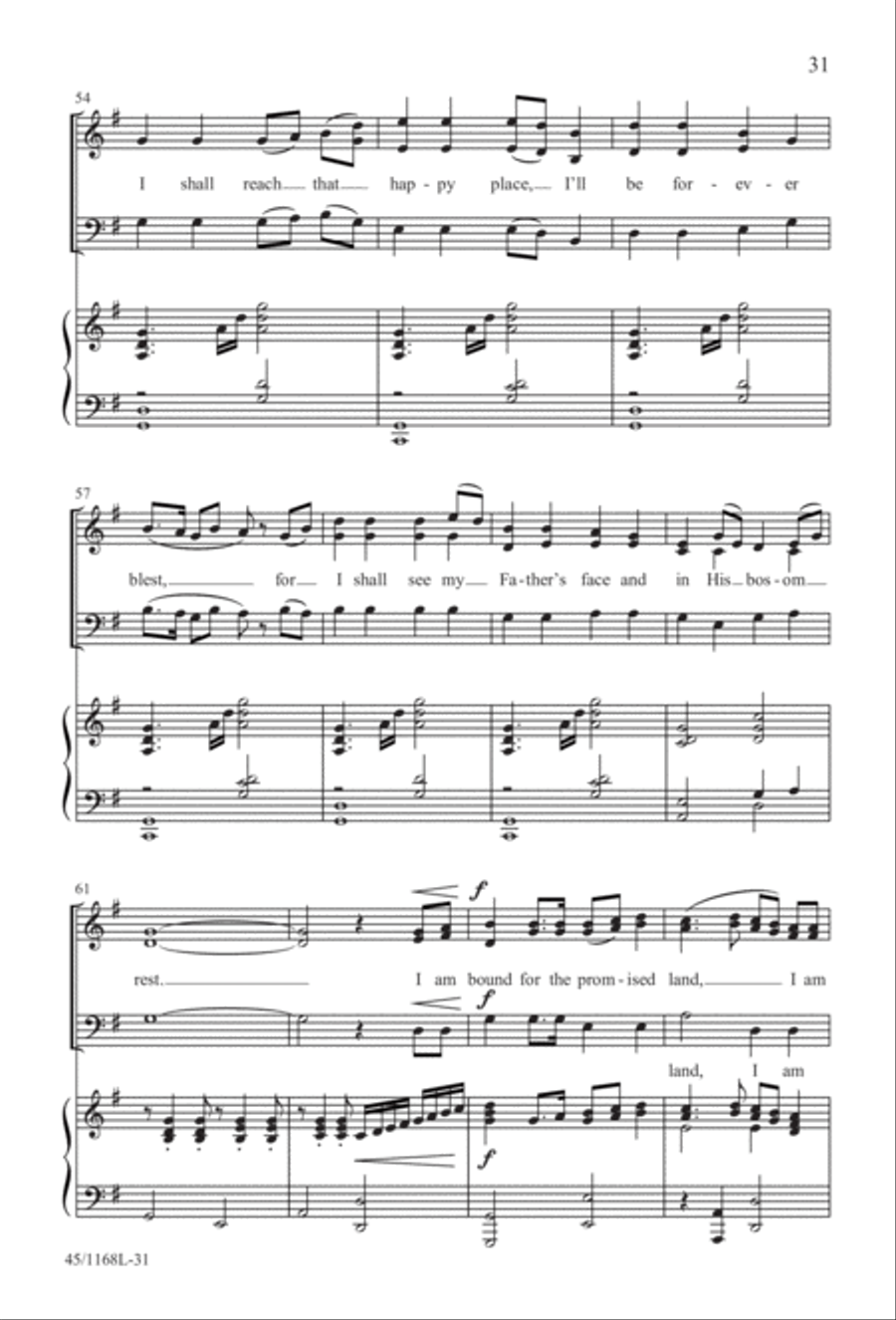 8 Anthems for About 12 Singers 3-Part scores gallery preview page 31