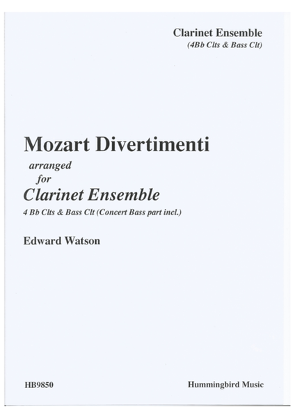 Mozart - Divertimenti image number null