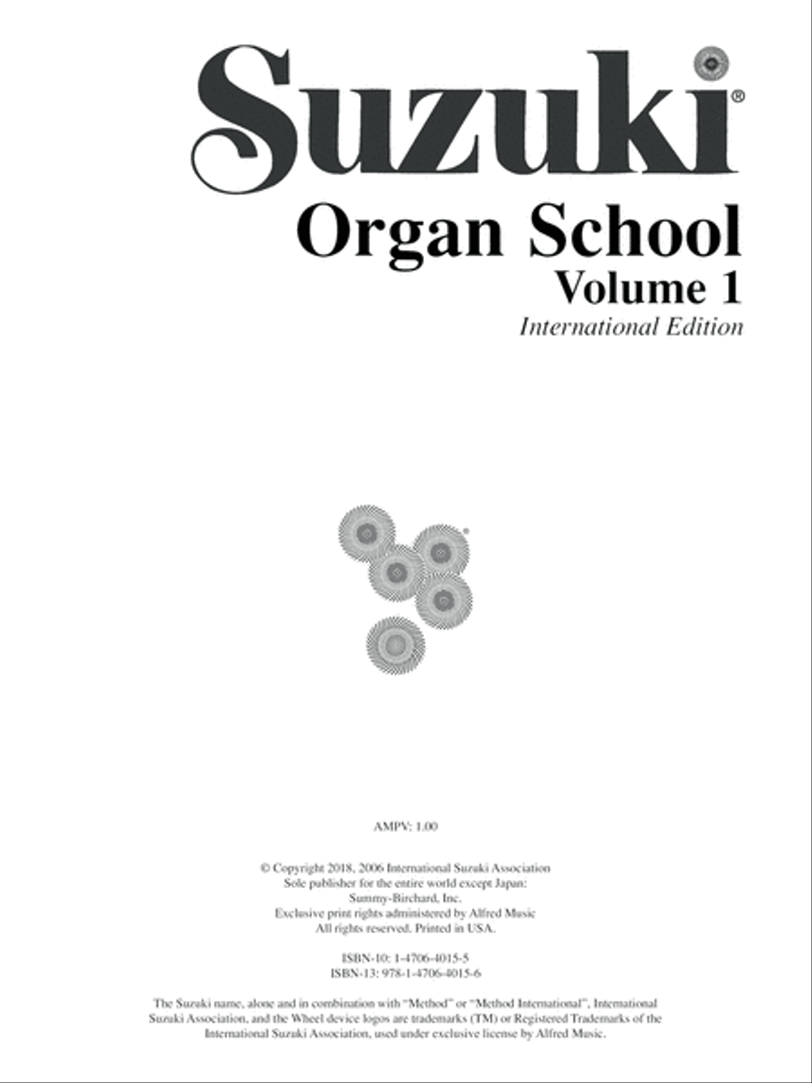 Suzuki Organ School Organ scores gallery preview page 2