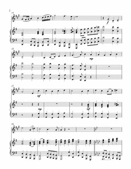 O Come, All Ye Faithful (treble Bb instrument solo) image number null