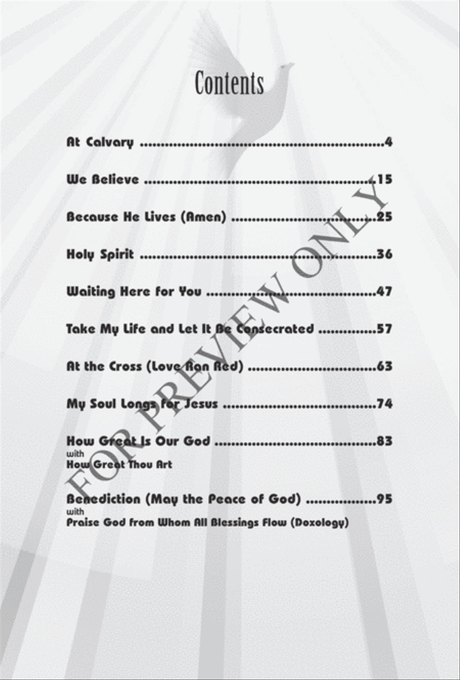 Kidz Blended Worship Choir - Choral Book Choir scores gallery preview page 4