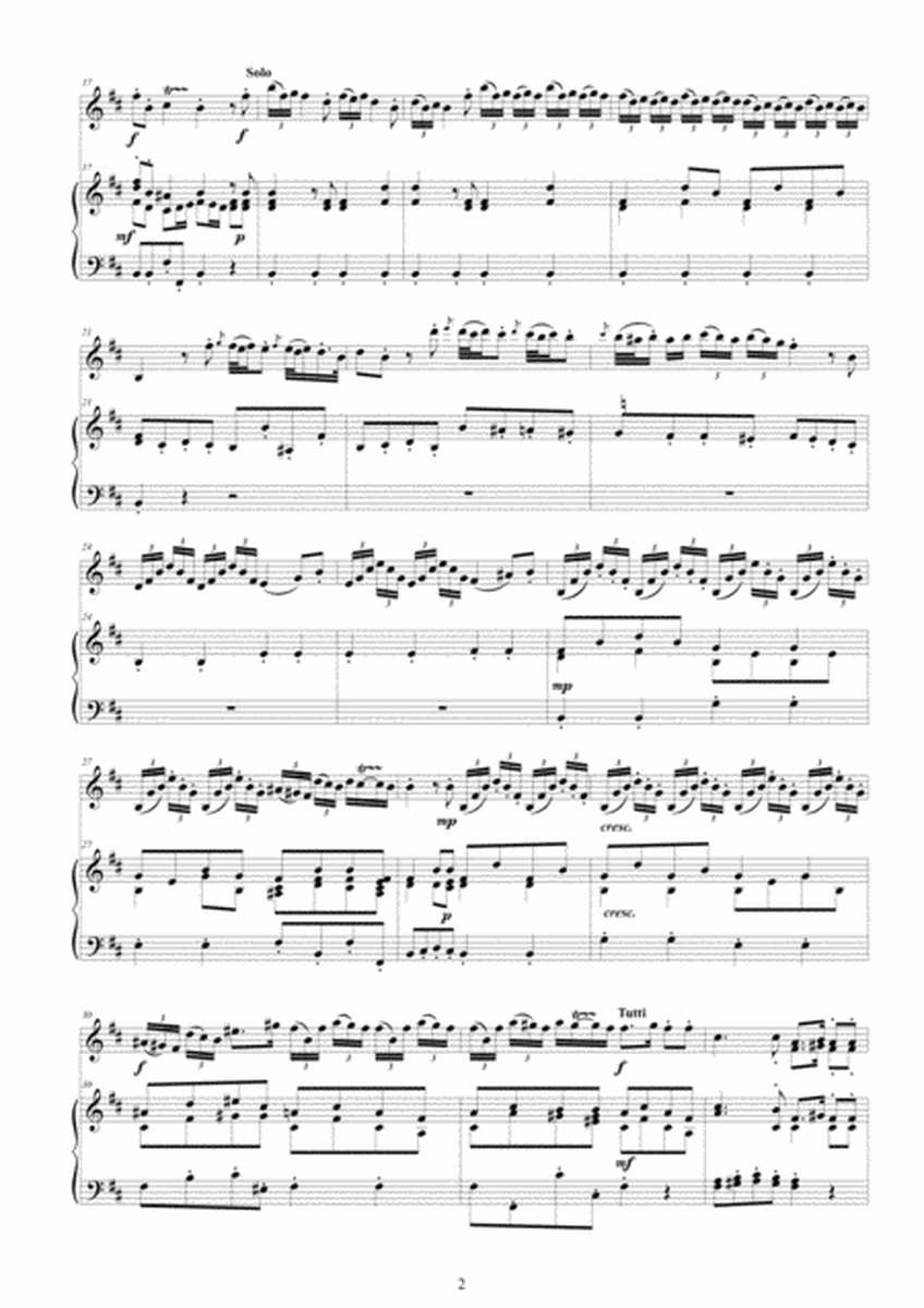 Vivaldi - Violin Concerto No.12 in B minor RV 391 Op.9 for Violin and Piano image number null