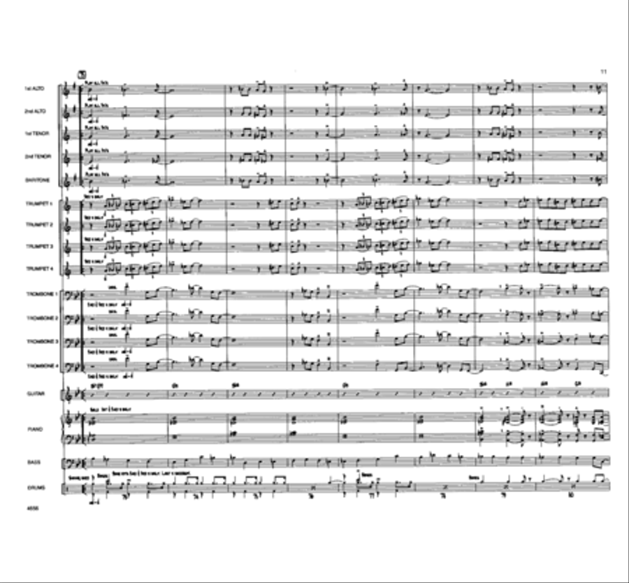 It's About Time Jazz Ensemble scores gallery preview page 11