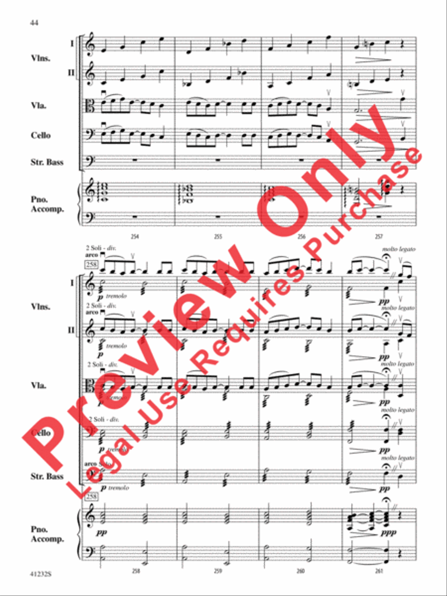 Pippin String Orchestra scores gallery preview page 45