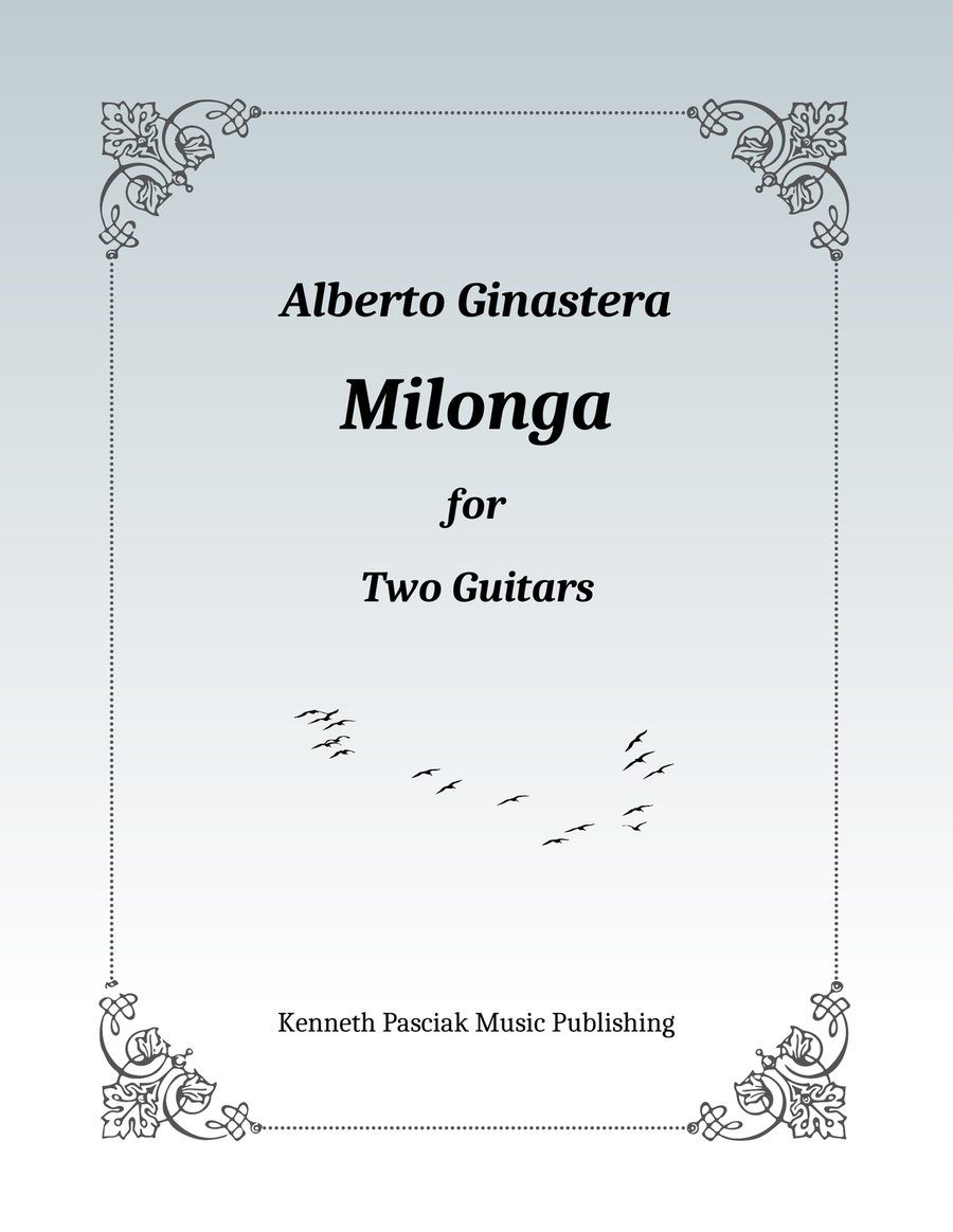 Milonga Acoustic Guitar scores gallery preview page 1