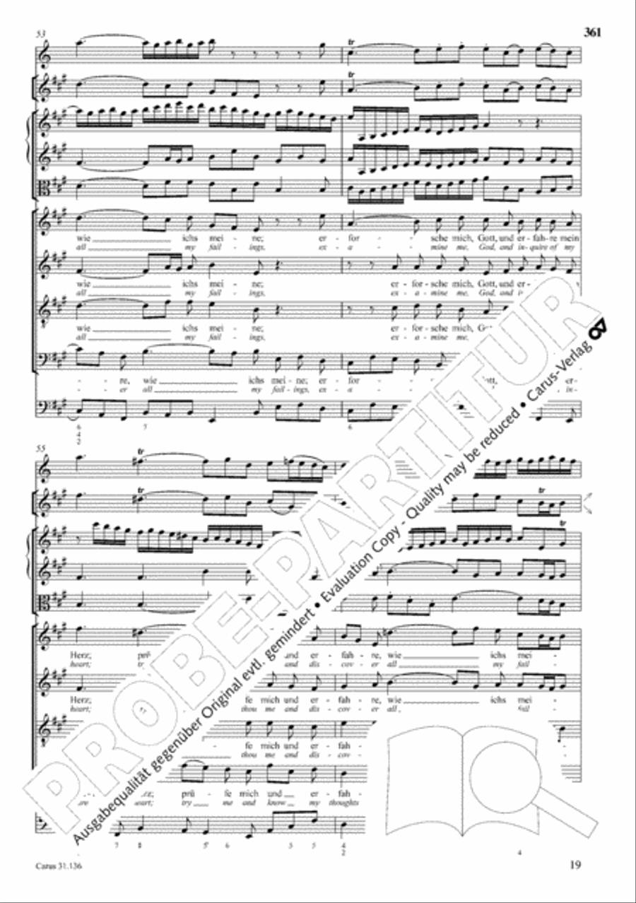 The Complete Sacred Vocal Works (Das geistliche Vokalwerk) Voice scores gallery preview page 362