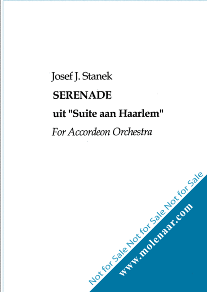 Serenade (Suite Aan Haarlem)